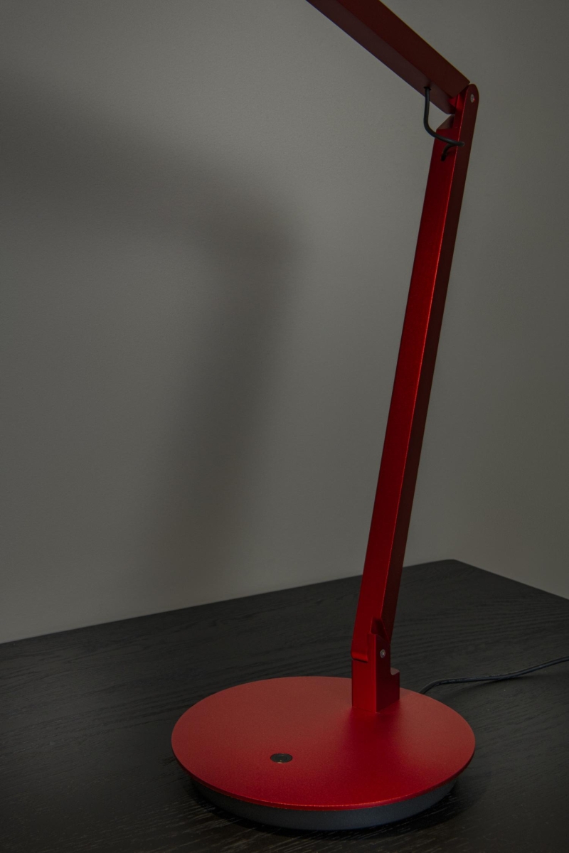 Lucide Premium OGDEN - Desk lamp- LED 3 StepDim - 1x7W 3000K - Red